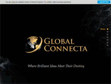 Tablet Screenshot of globalconnecta.com